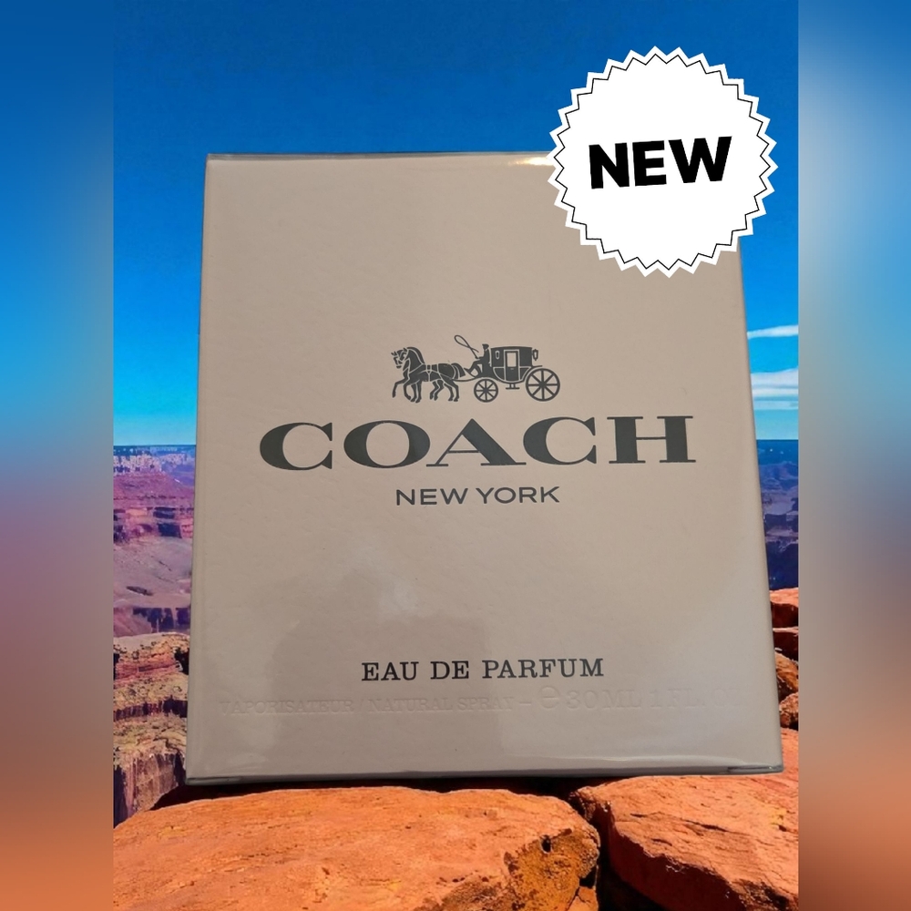 Coach eau de perfum 30ml sealed authentic fragrance